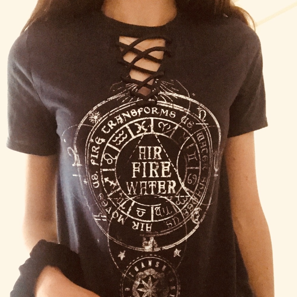 Symbol Navy t shirt